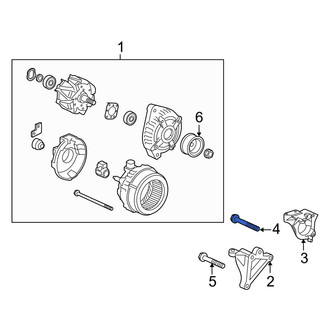 Acura OE - Upper Alternator Bracket Bolt