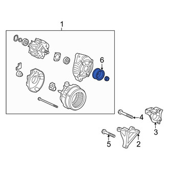 Acura OE - Alternator Pulley