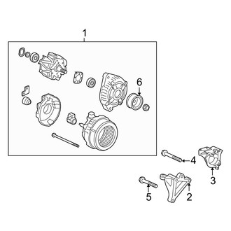 Acura OE - Electrical - Alternator