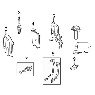 Acura OE - Electrical - Ignition System (Base / Special Edition 2.4L)