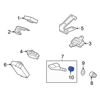 Acura OE - Tire Pressure Monitoring System (TPMS) Sensor Grommet