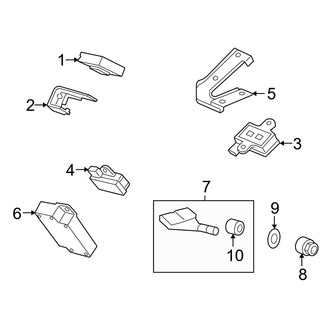 Acura OE - Electrical - Tire Pressure Monitor Components (Base / Special Edition / V6)