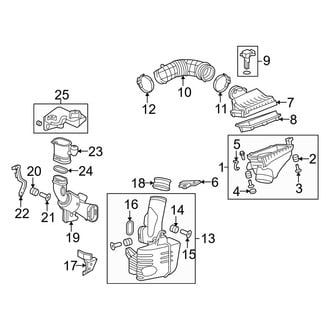 Acura OE - Engine / Transaxle - Air Intake (2.4L)