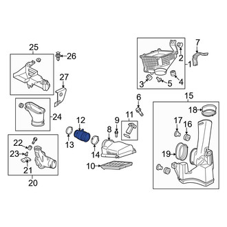 Acura OE - Engine Air Intake Hose