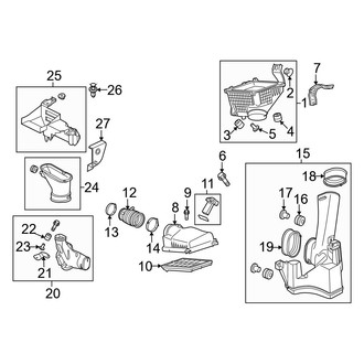 Acura OE - Engine / Transaxle - Air Intake (3.5L)