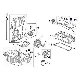 Acura OE - Engine Cover Bolt