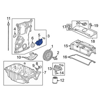 Acura OE - Engine Timing Cover