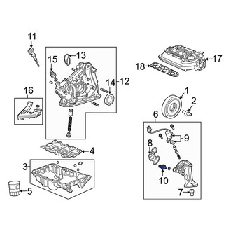 Acura OE - Engine Oil Pressure Switch