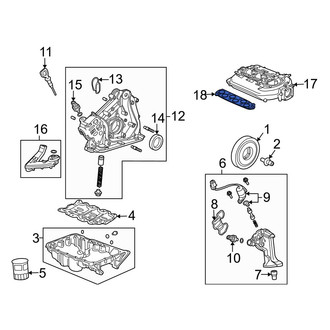 Acura OE - Upper Engine Intake Manifold Gasket