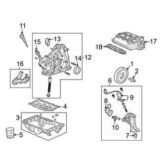 Acura OE - Engine / Transaxle - Engine Parts