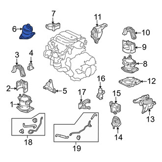Acura OE - Engine Mount