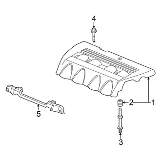 Acura OE - Engine / Transaxle - Engine Appearance Cover (2.4L)