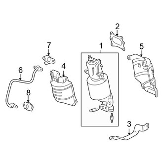 Acura OE - Exhaust System - Manifold