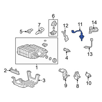 Acura OE - Front Oxygen Sensor