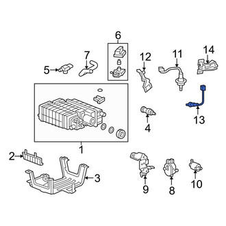 Acura OE - Rear Oxygen Sensor
