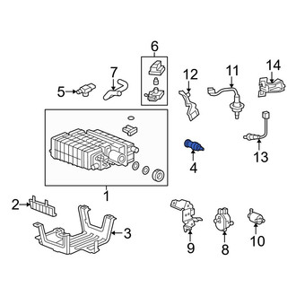 Acura OE - Vapor Canister Purge Valve Assembly