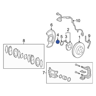 Acura OE - Front Wheel Bearing