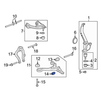 Acura OE - Front Lower Forward Suspension Control Arm Bushing
