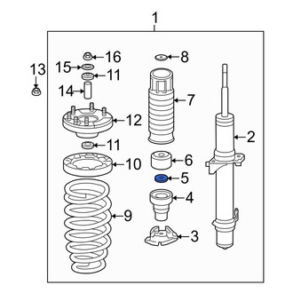 Acura OE - Front Suspension Strut Mount Washer