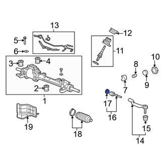 Acura OE - Steering Tie Rod Washer