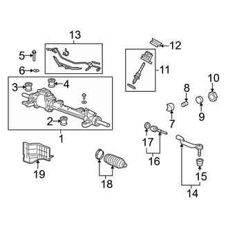 Acura OE - Steering Gear & Linkage