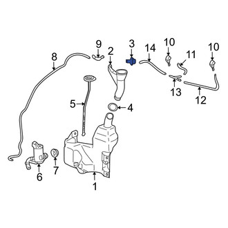 Acura OE - Headlight Fastener Clip