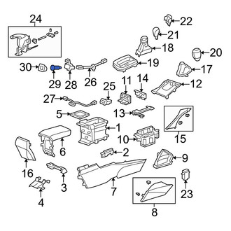 Acura OE - Front 12 Volt Accessory Power Outlet