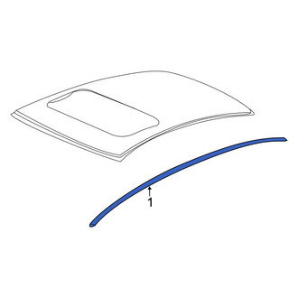 Acura OE - Right Roof Molding