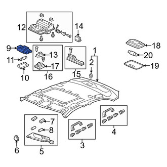 Acura OE - Reading Light