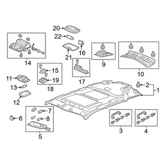 Acura OE - Roof - Interior Trim (Wagon)