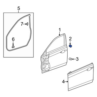 Acura OE - Upper Door Stop