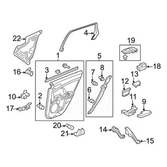 Acura OE - Rear Door - Interior Trim (Wagon)