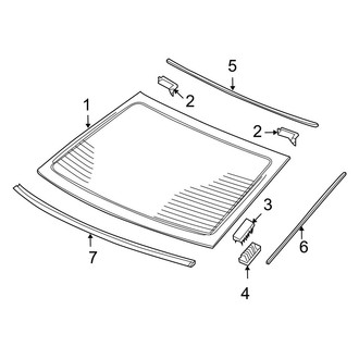 Acura OE - Back Glass - Glass
