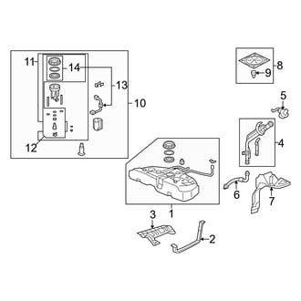 Acura OE - Fuel System Components