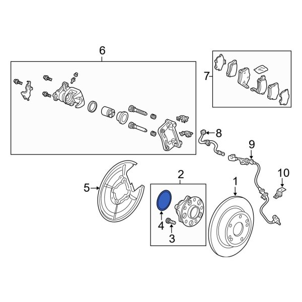 Wheel Bearing O-Ring