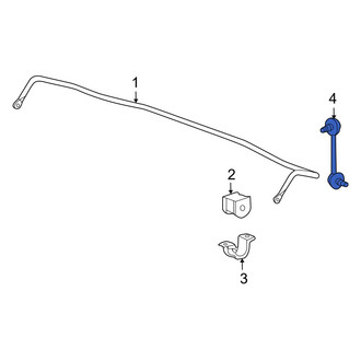 Acura OE - Rear Right Suspension Stabilizer Bar Link