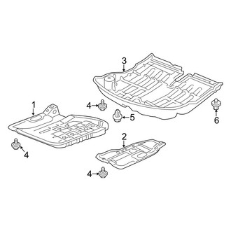 Acura OE - Rear Body & Floor - Exterior Trim