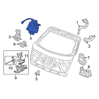 Acura OE - Rear Liftgate Latch