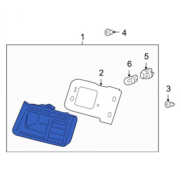 Back Up Light Assembly