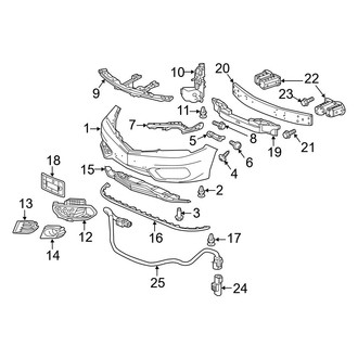 Acura OE - Front Bumper