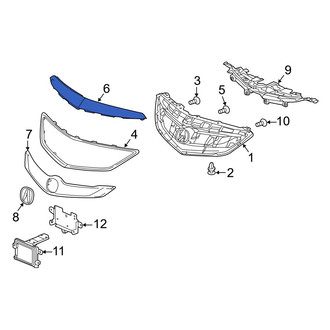 Acura OE - Front Upper Grille Molding