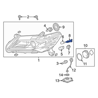 Acura OE - Front Side Marker Light Socket