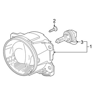 Acura OE - Front Lamps - Fog Lamps