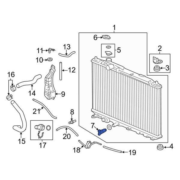 Radiator Drain Plug