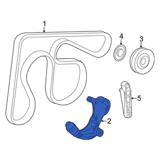 Acura OE - Accessory Drive Belt Tensioner Assembly
