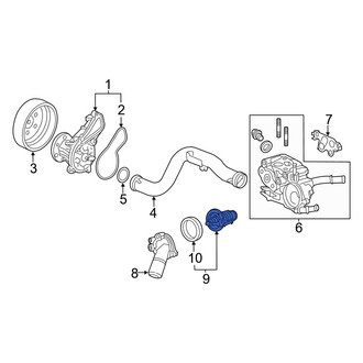 Acura OE - Engine Coolant Thermostat