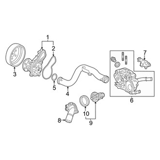 Acura OE - Cooling - Water Pump (2.0L)