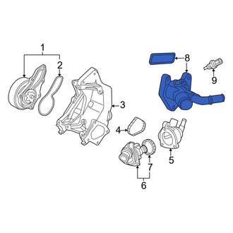 Acura OE - Engine Coolant Outlet Flange