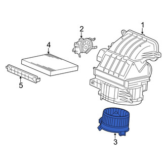 Acura OE - HVAC Blower Motor Assembly