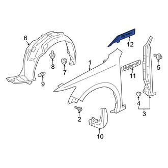 Acura OE - Front Left Fender Emblem